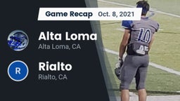 Recap: Alta Loma  vs. Rialto  2021
