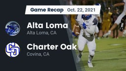 Recap: Alta Loma  vs. Charter Oak  2021