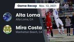Recap: Alta Loma  vs. Mira Costa  2021