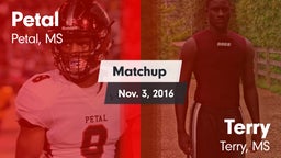 Matchup: Petal  vs. Terry  2016