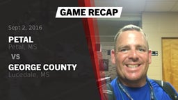 Recap: Petal  vs. George County  2016