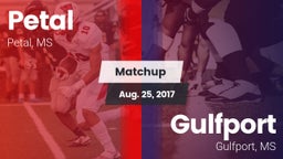 Matchup: Petal  vs. Gulfport  2017