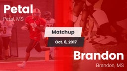Matchup: Petal  vs. Brandon  2017