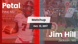 Matchup: Petal  vs. Jim Hill  2017