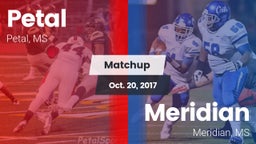Matchup: Petal  vs. Meridian  2017