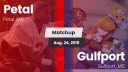 Matchup: Petal  vs. Gulfport  2018