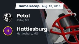 Recap: Petal  vs. Hattiesburg  2018