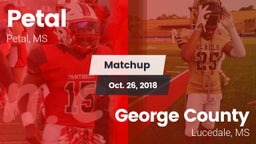 Matchup: Petal  vs. George County  2018