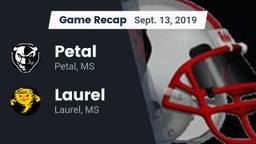 Recap: Petal  vs. Laurel  2019