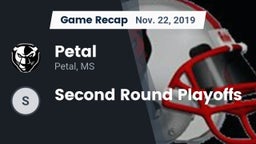 Recap: Petal  vs. Second Round Playoffs 2019