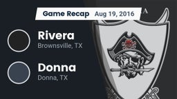 Recap: Rivera  vs. Donna  2016
