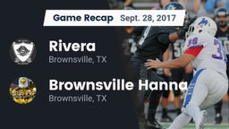 Recap: Rivera  vs. Brownsville Hanna  2017
