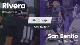 Matchup: Rivera  vs. San Benito  2017