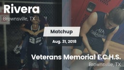 Matchup: Rivera  vs. Veterans Memorial E.C.H.S. 2018