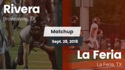 Matchup: Rivera  vs. La Feria  2018