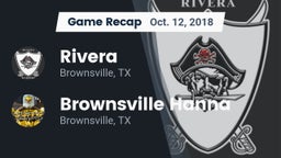 Recap: Rivera  vs. Brownsville Hanna  2018