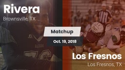 Matchup: Rivera  vs. Los Fresnos  2018
