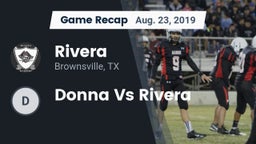 Recap: Rivera  vs. Donna Vs Rivera 2019