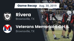 Recap: Rivera  vs. Veterans Memorial E.C.H.S. 2019