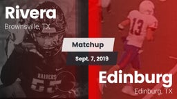 Matchup: Rivera  vs. Edinburg  2019