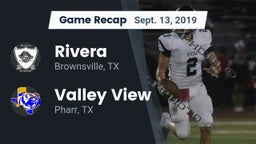 Recap: Rivera  vs. Valley View  2019