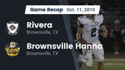Recap: Rivera  vs. Brownsville Hanna  2019