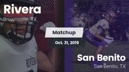 Matchup: Rivera  vs. San Benito  2019