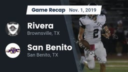 Recap: Rivera  vs. San Benito  2019