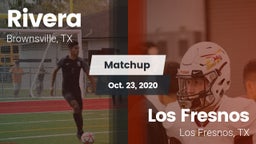 Matchup: Rivera  vs. Los Fresnos  2020