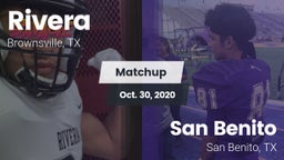Matchup: Rivera  vs. San Benito  2020