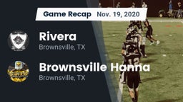 Recap: Rivera  vs. Brownsville Hanna  2020