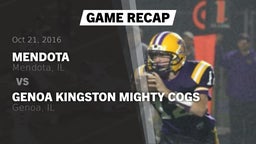 Recap: Mendota  vs. Genoa Kingston Mighty Cogs 2016