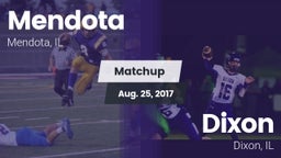 Matchup: Mendota  vs. Dixon  2017