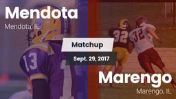 Matchup: Mendota  vs. Marengo  2017