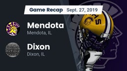 Recap: Mendota  vs. Dixon  2019