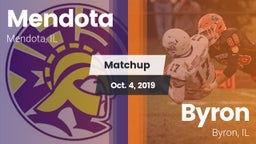 Matchup: Mendota  vs. Byron  2019