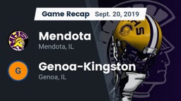 Recap: Mendota  vs. Genoa-Kingston  2019