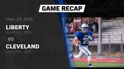 Recap: Liberty  vs. Cleveland  2016