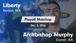 Matchup: Liberty  vs. Archbishop Murphy  2016