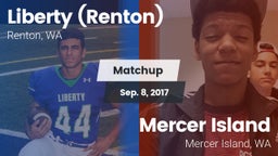 Matchup: Liberty  vs. Mercer Island  2017