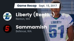 Recap: Liberty  (Renton) vs. Sammamish  2017