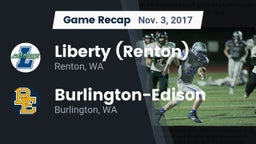 Recap: Liberty  (Renton) vs. Burlington-Edison  2017