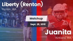 Matchup: Liberty  vs. Juanita  2018