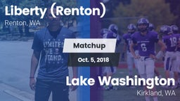 Matchup: Liberty  vs. Lake Washington  2018