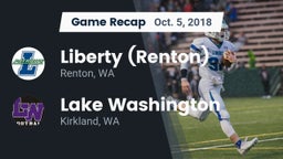 Recap: Liberty  (Renton) vs. Lake Washington  2018