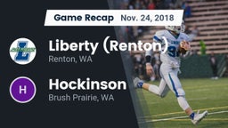 Recap: Liberty  (Renton) vs. Hockinson  2018