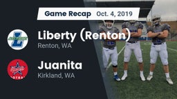 Recap: Liberty  (Renton) vs. Juanita  2019