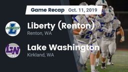 Recap: Liberty  (Renton) vs. Lake Washington  2019
