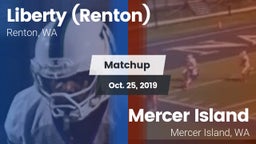 Matchup: Liberty  vs. Mercer Island  2019
