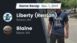 Recap: Liberty  (Renton) vs. Blaine  2019